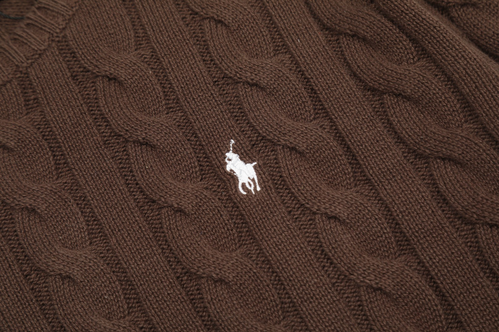 Ralph Lauren Klasik Saç Örgü Kazak / Ralph Lauren Classic Cable-Knit Sweater