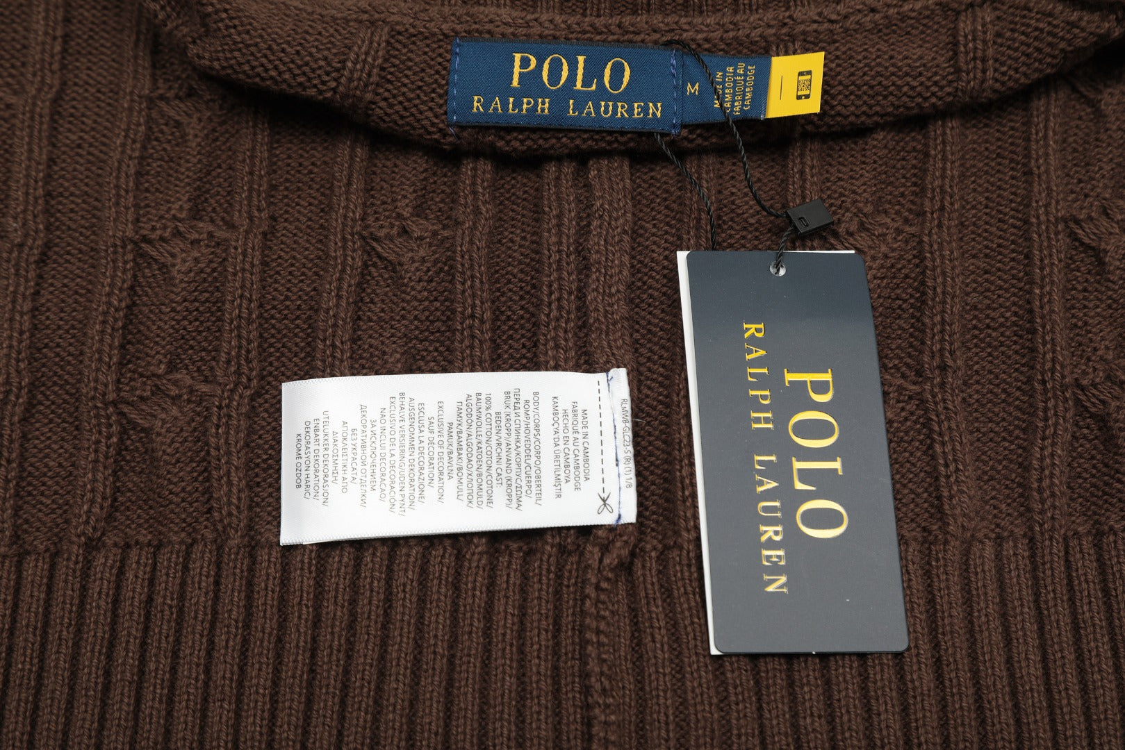 Ralph Lauren Klasik Saç Örgü Kazak / Ralph Lauren Classic Cable-Knit Sweater