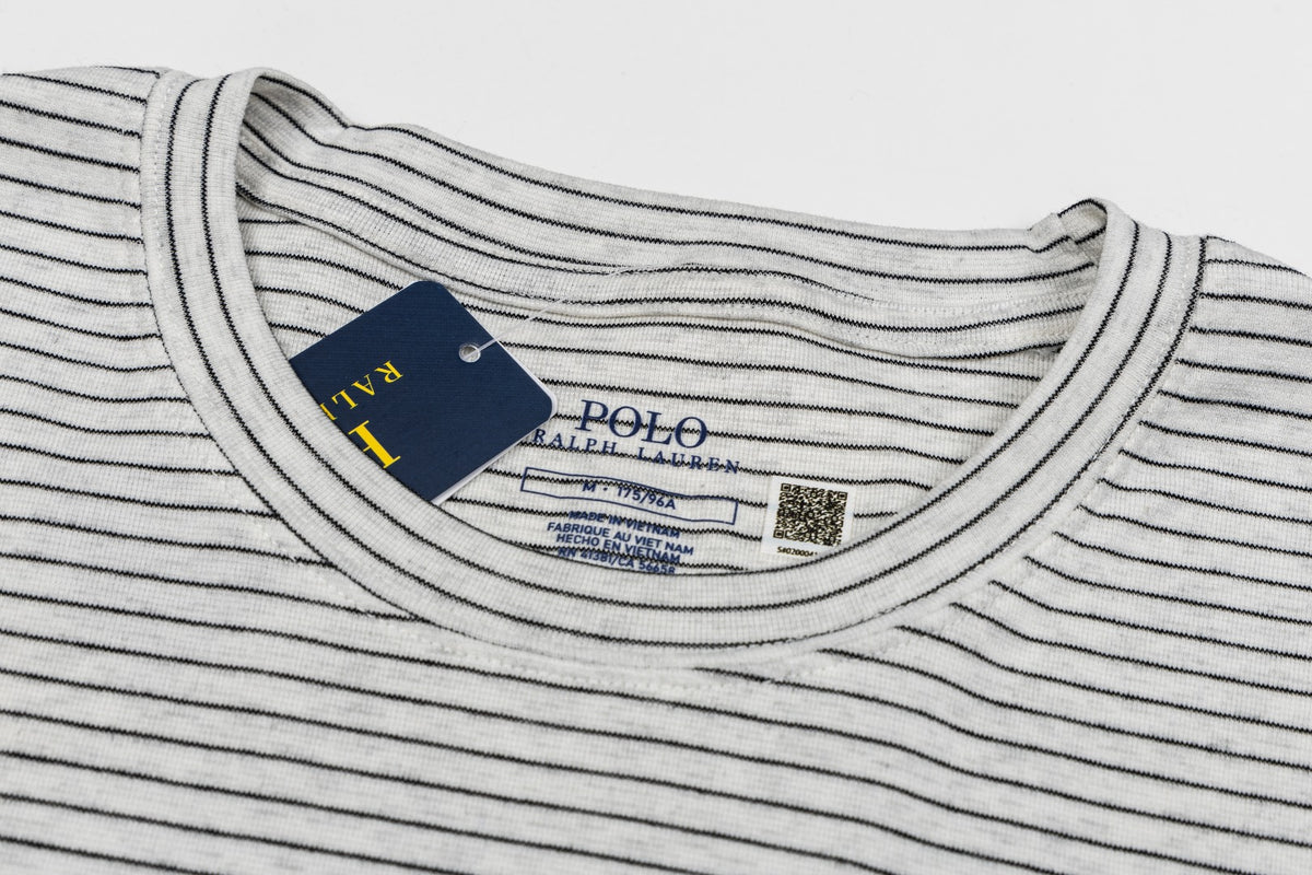 Ralph Lauren İşlemeli Cepli Uzun Kollu Tişört UNISEX