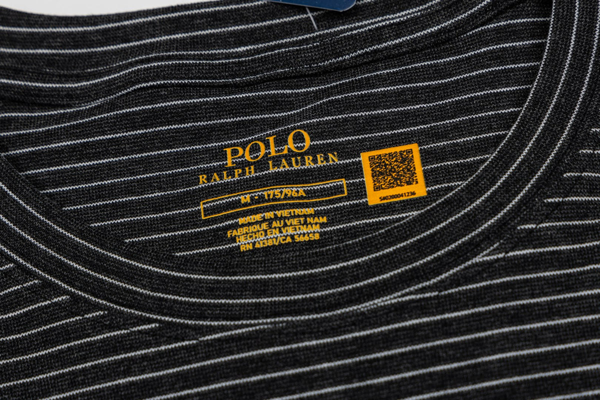 Ralph Lauren İşlemeli Cepli Uzun Kollu Tişört UNISEX