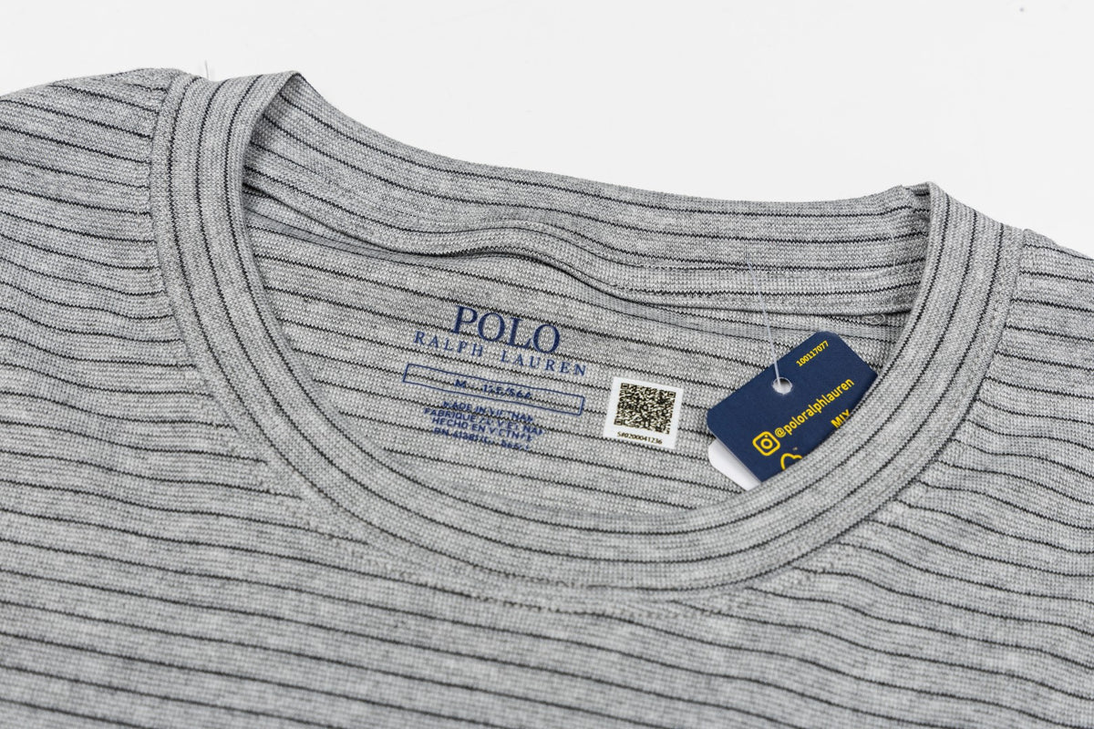 Ralph Lauren İşlemeli Cepli Uzun Kollu Tişört UNISEX