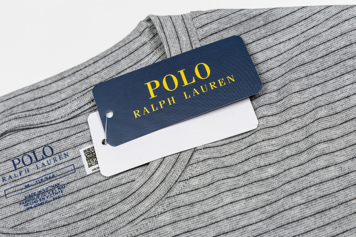 Ralph Lauren İşlemeli Cepli Uzun Kollu Tişört UNISEX