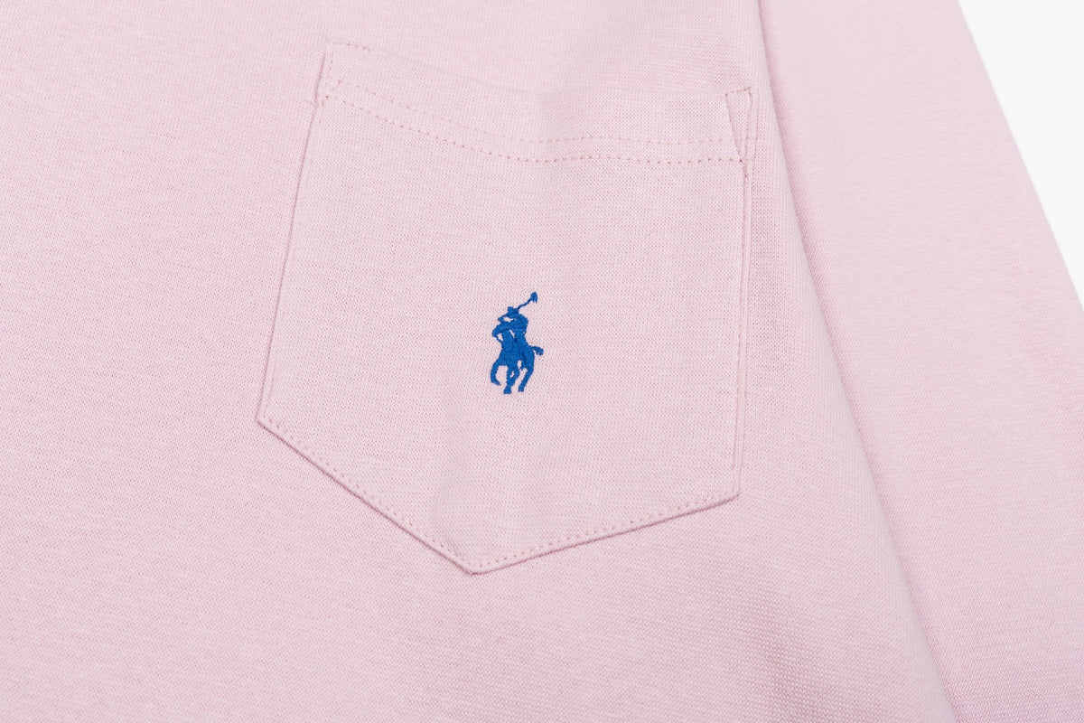 Ralph Lauren İşlemeli Cepli Uzun Kollu Tişört UNISEX