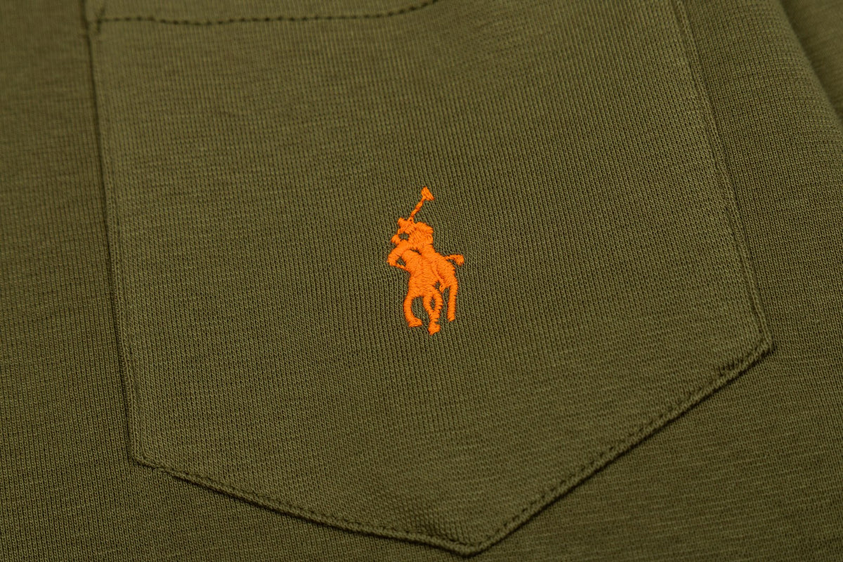 Ralph Lauren İşlemeli Cepli Uzun Kollu Tişört UNISEX