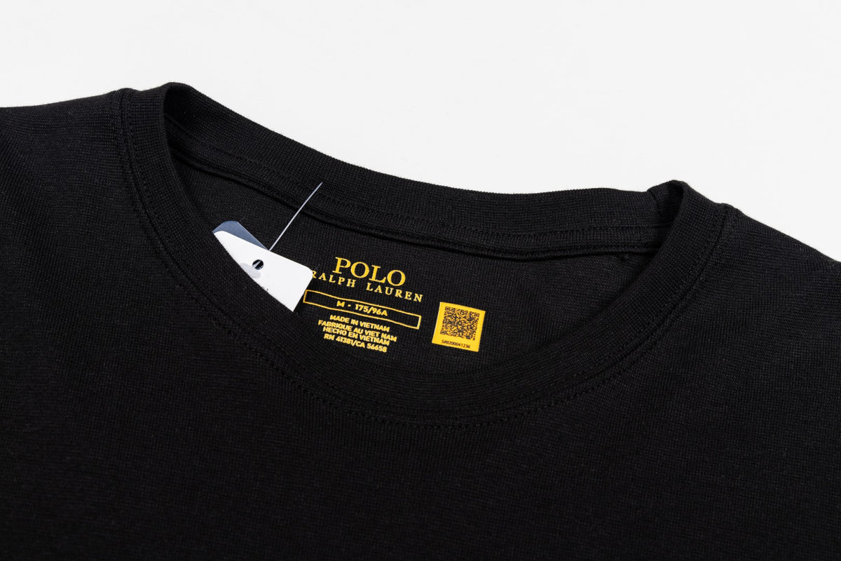 Ralph Lauren İşlemeli Cepli Uzun Kollu Tişört UNISEX