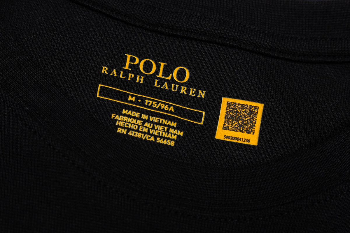 Ralph Lauren İşlemeli Cepli Uzun Kollu Tişört UNISEX