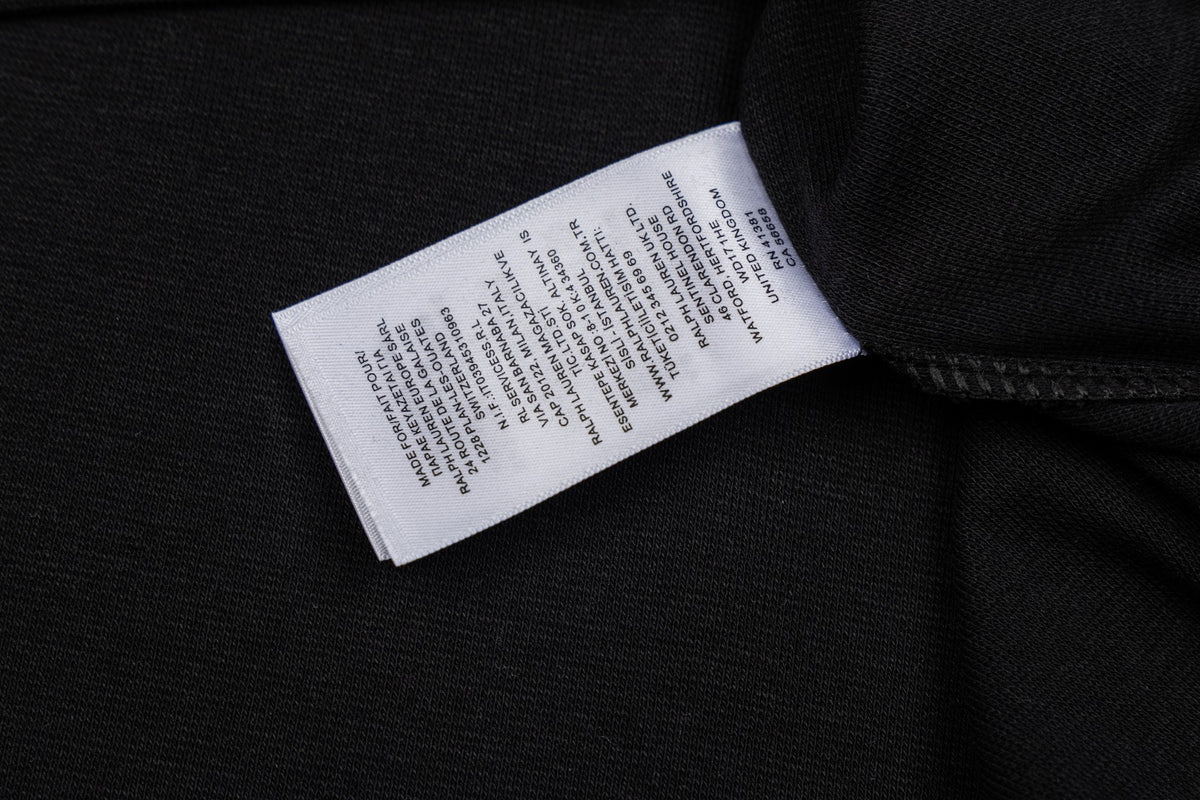 Ralph Lauren İşlemeli Cepli Uzun Kollu Tişört UNISEX