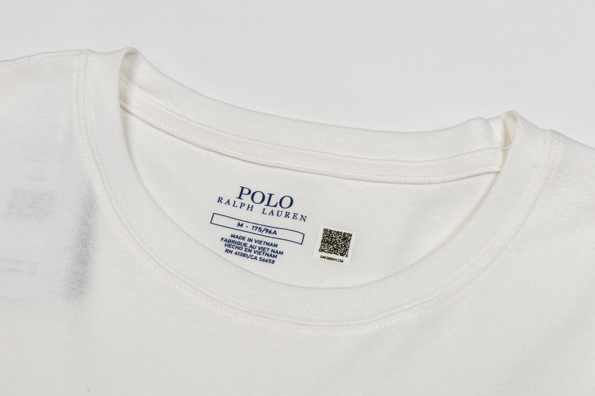 Ralph Lauren İşlemeli Cepli Uzun Kollu Tişört UNISEX