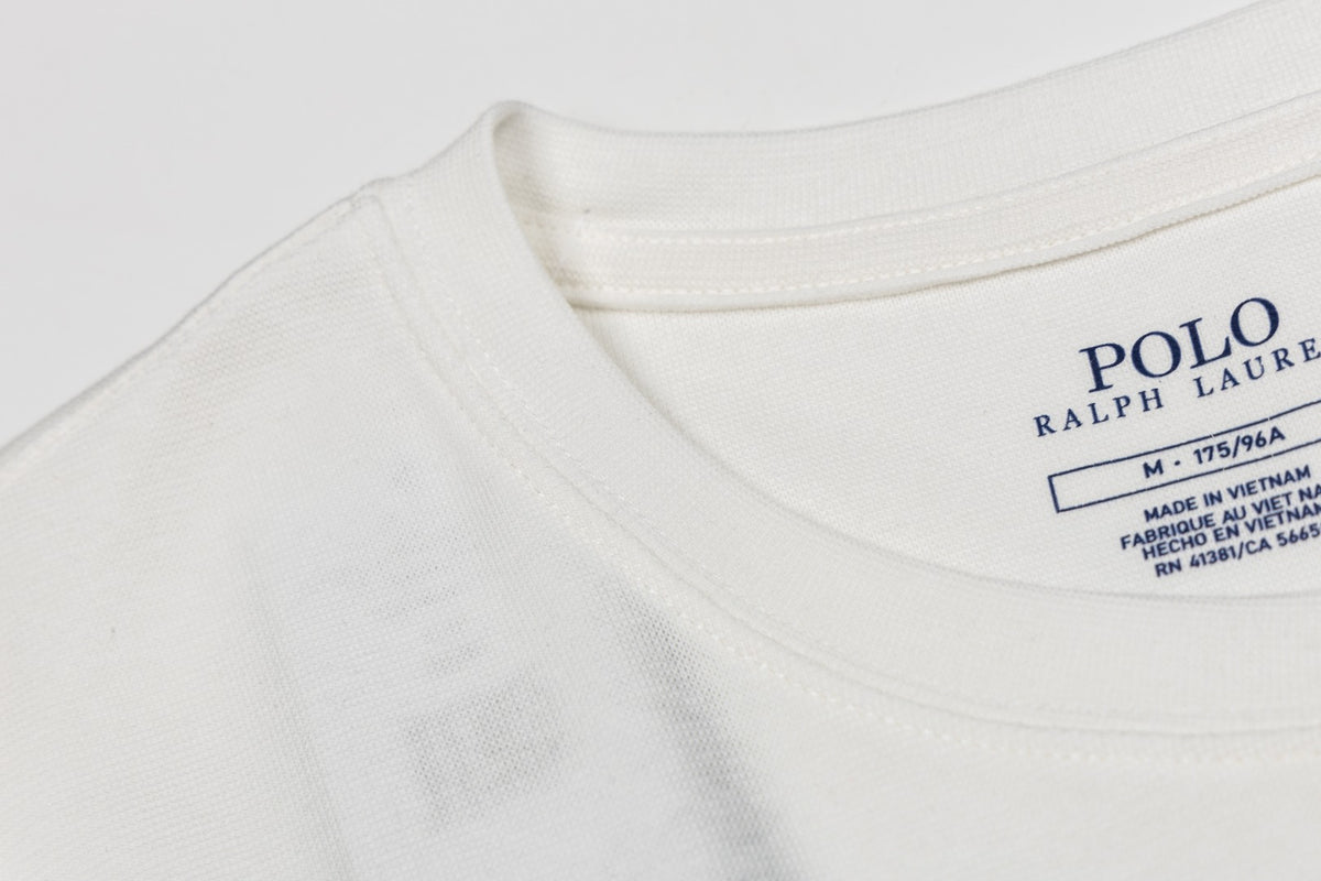 Ralph Lauren İşlemeli Cepli Uzun Kollu Tişört UNISEX