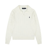 Ralph Lauren Saç Örgü Polo Yaka Kazak