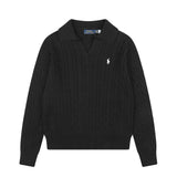 Ralph Lauren Saç Örgü Polo Yaka Kazak