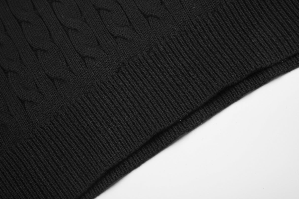Ralph Lauren Saç Örgü Polo Yaka Kazak