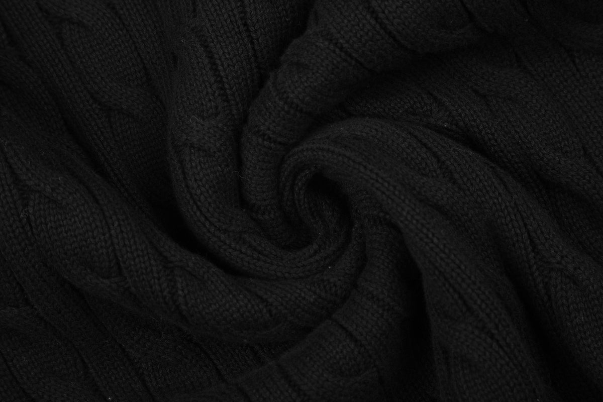 Ralph Lauren Saç Örgü Polo Yaka Kazak