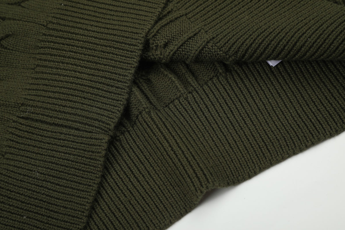 Ralph Lauren Saç Örgü Polo Yaka Kazak