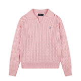 Ralph Lauren Saç Örgü Polo Yaka Kazak