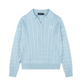 Ralph Lauren Saç Örgü Polo Yaka Kazak