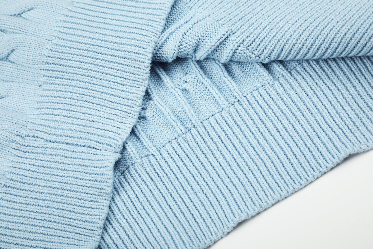 Ralph Lauren Saç Örgü Polo Yaka Kazak