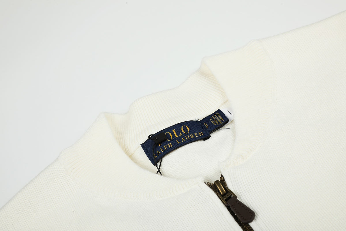 Ralph Lauren Big Pony Fermuarlı Örme Ceket UNISEX