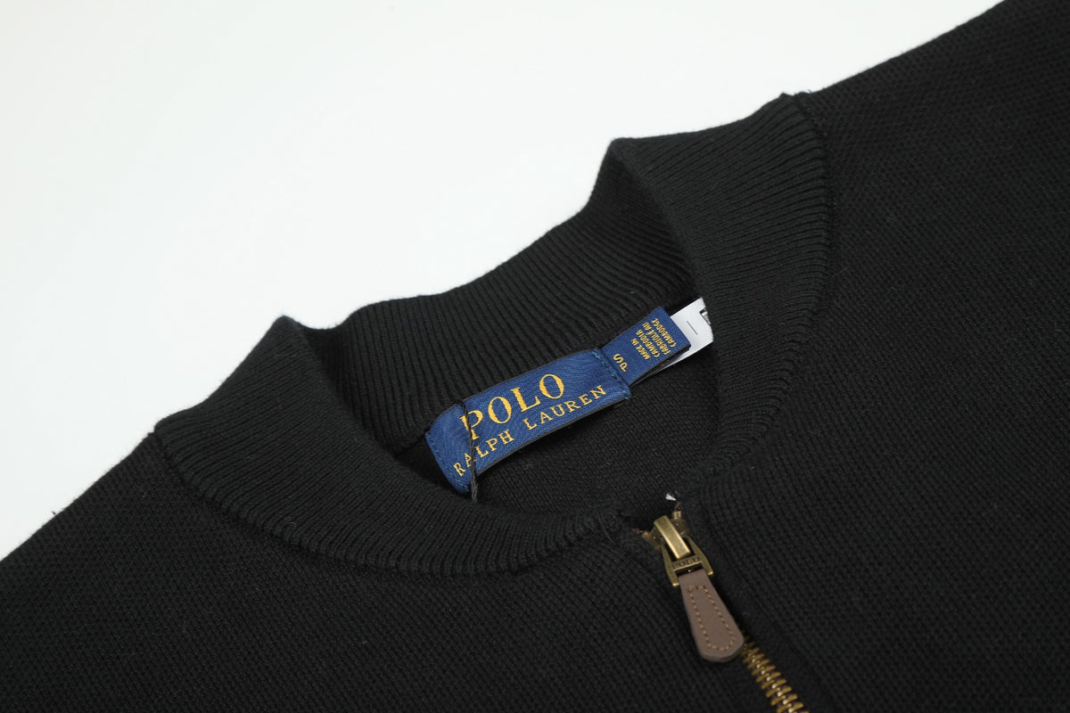 Ralph Lauren Big Pony Fermuarlı Örme Ceket UNISEX