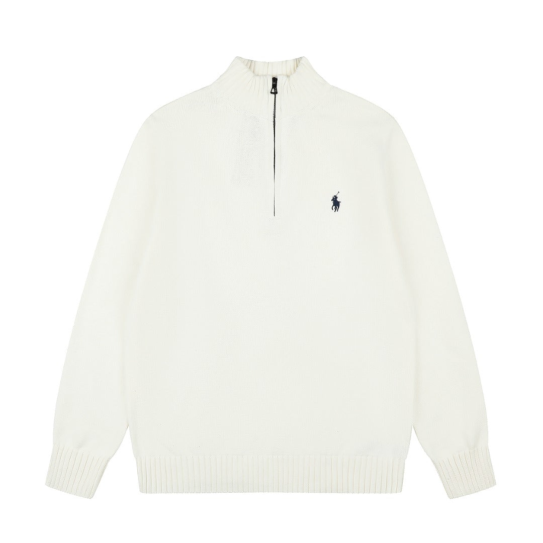 Ralph Lauren Yarım Fermuarlı Örme Kazak UNISEX