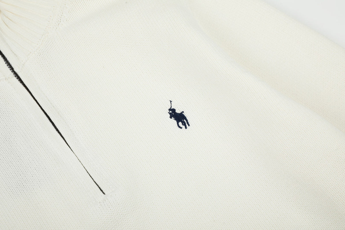 Ralph Lauren Yarım Fermuarlı Örme Kazak UNISEX