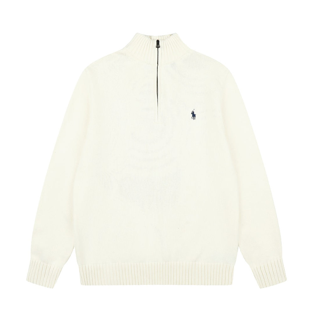Ralph Lauren Yarım Fermuarlı Örme Kazak UNISEX