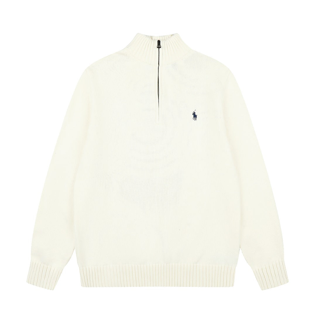 Ralph Lauren Yarım Fermuarlı Örme Kazak UNISEX