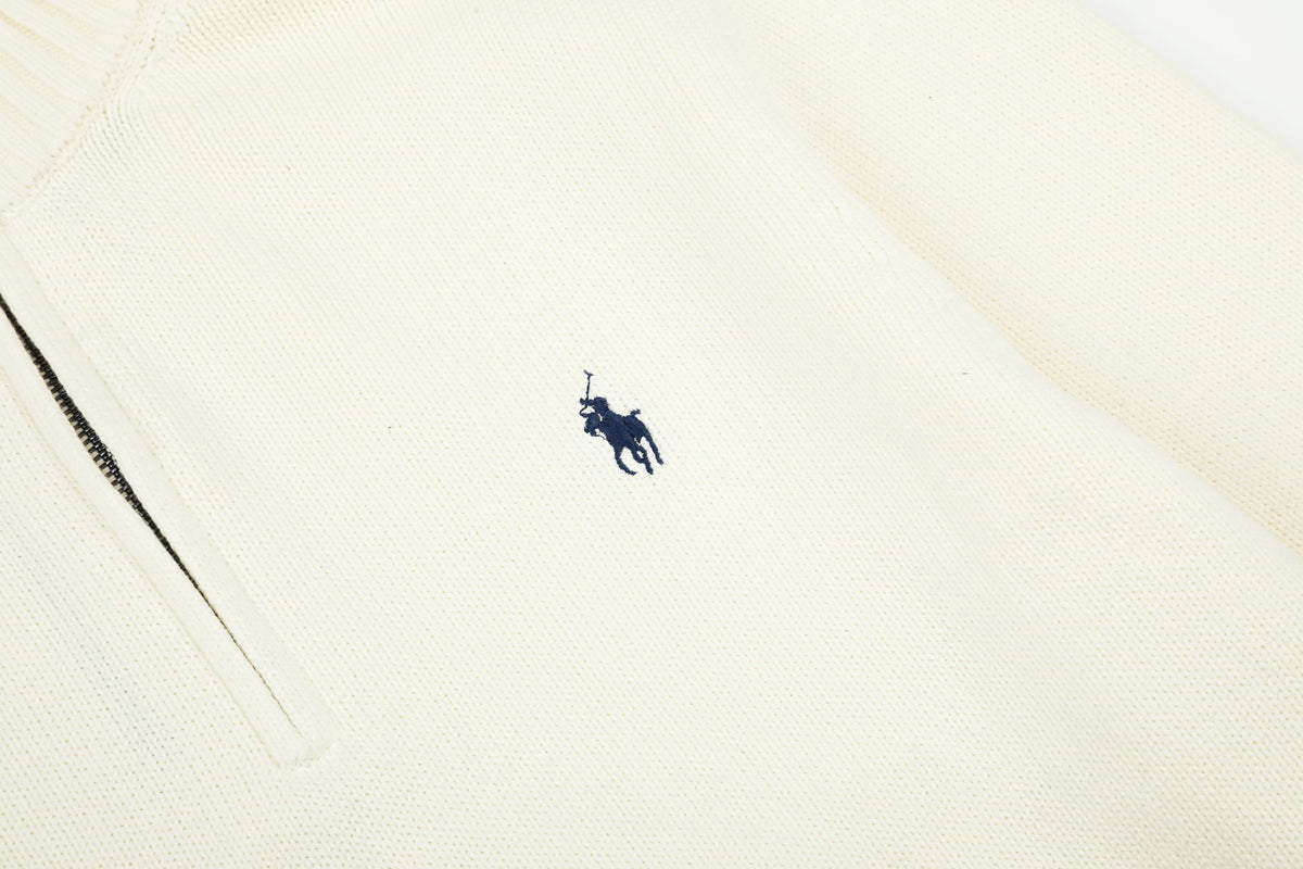 Ralph Lauren Yarım Fermuarlı Örme Kazak UNISEX