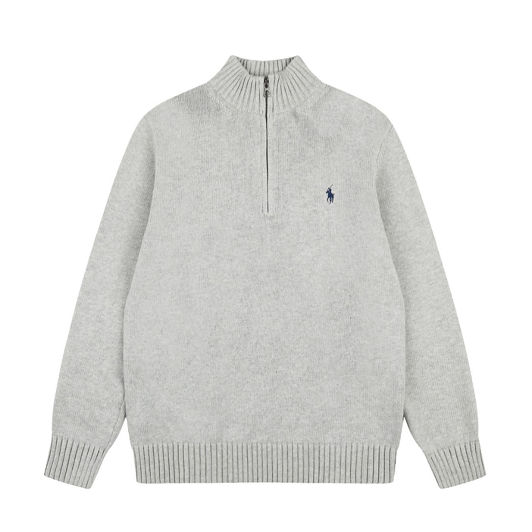 Ralph Lauren Yarım Fermuarlı Örme Kazak UNISEX
