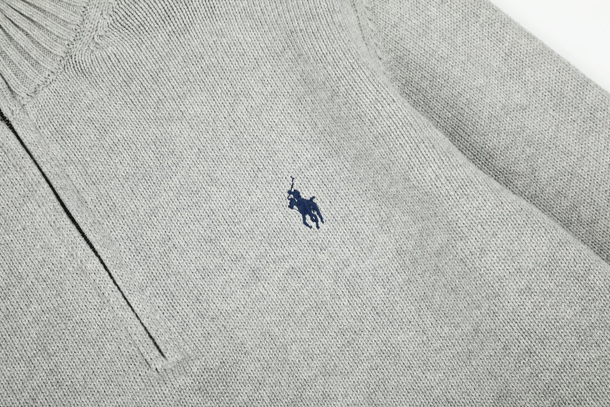 Ralph Lauren Yarım Fermuarlı Örme Kazak UNISEX