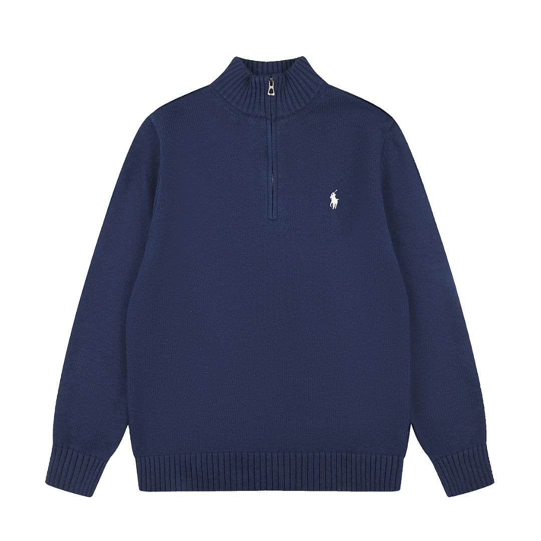 Ralph Lauren Yarım Fermuarlı Örme Kazak UNISEX