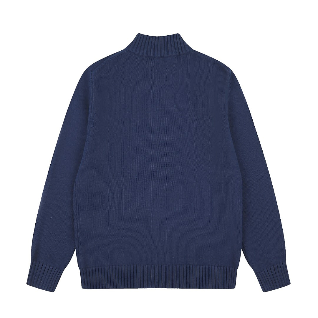 Ralph Lauren Yarım Fermuarlı Örme Kazak UNISEX