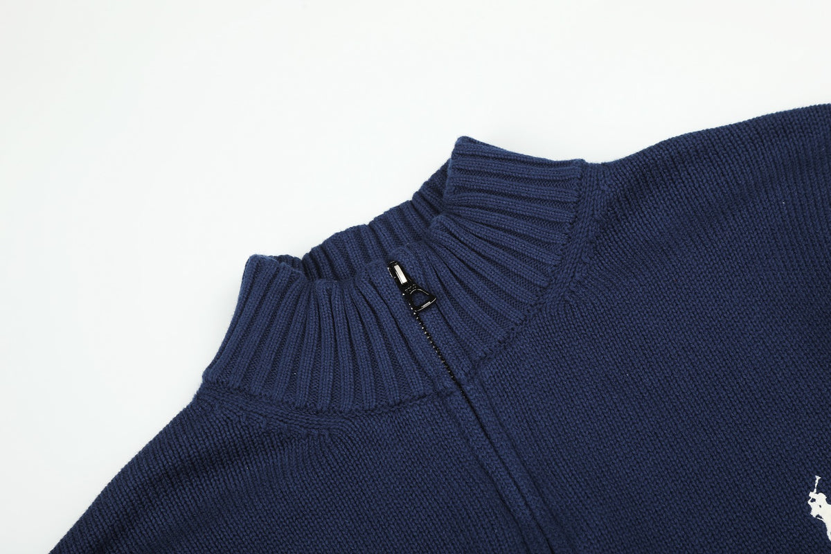 Ralph Lauren Yarım Fermuarlı Örme Kazak UNISEX