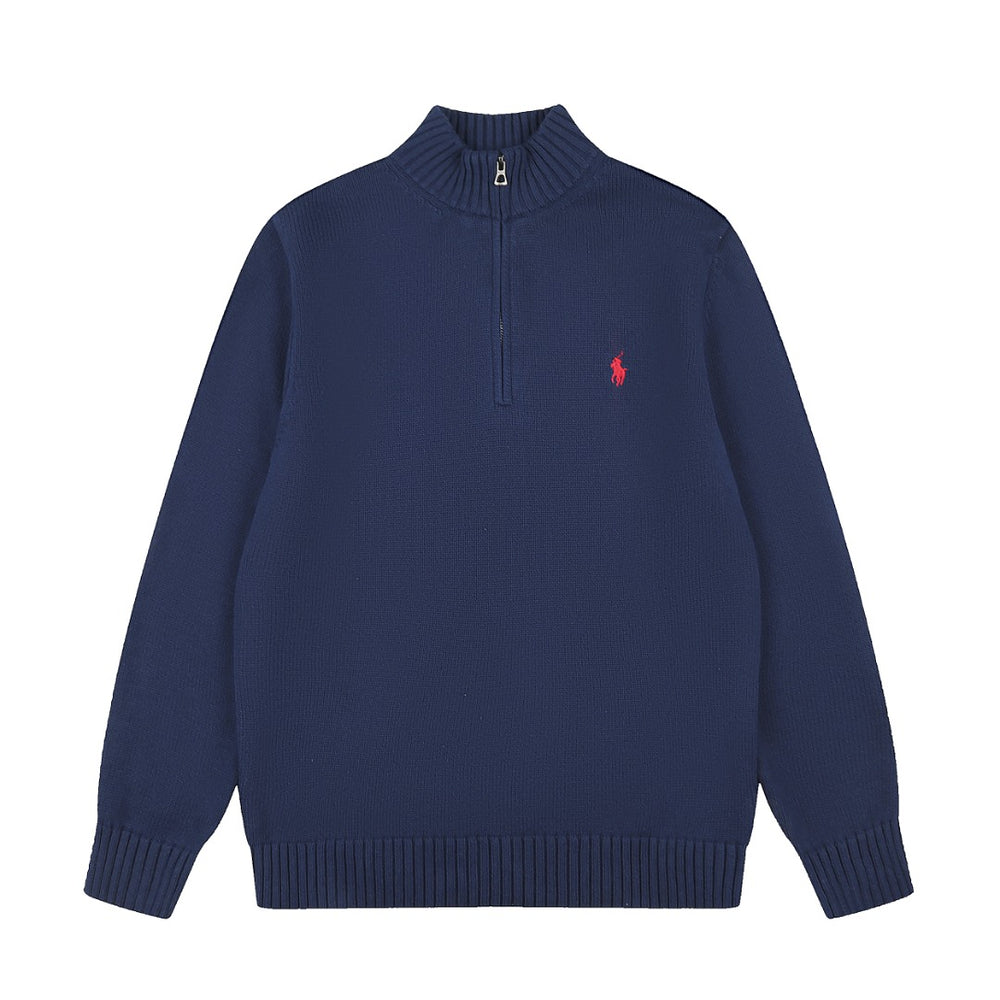Ralph Lauren Yarım Fermuarlı Örme Kazak UNISEX