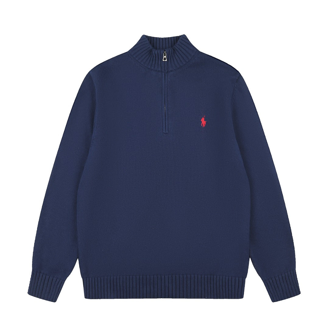 Ralph Lauren Yarım Fermuarlı Örme Kazak UNISEX