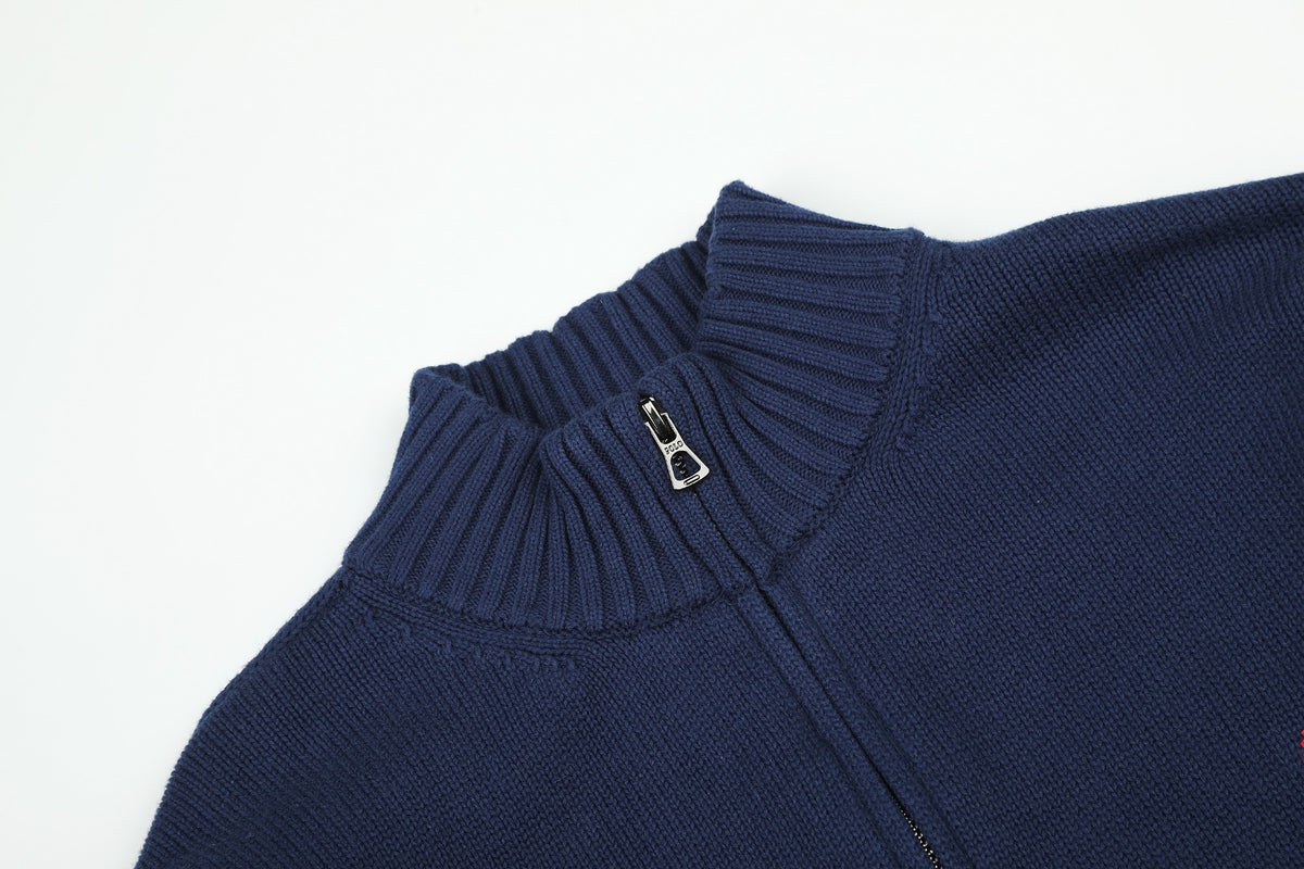 Ralph Lauren Yarım Fermuarlı Örme Kazak UNISEX