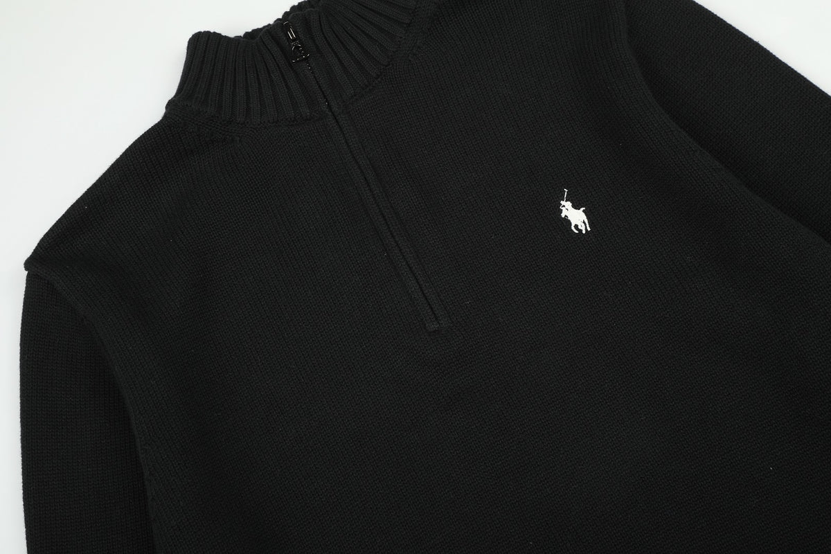 Ralph Lauren Yarım Fermuarlı Örme Kazak UNISEX