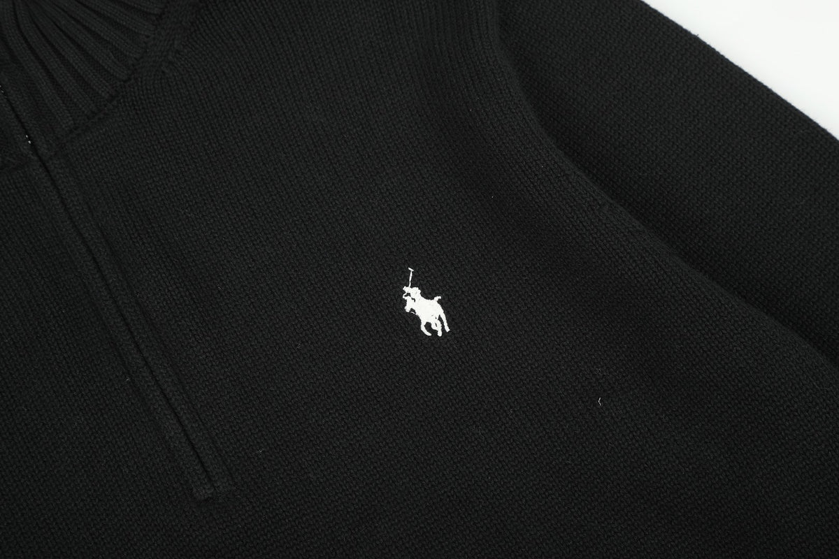 Ralph Lauren Yarım Fermuarlı Örme Kazak UNISEX