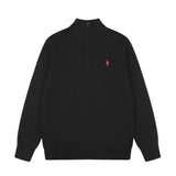Ralph Lauren Yarım Fermuarlı Örme Kazak UNISEX