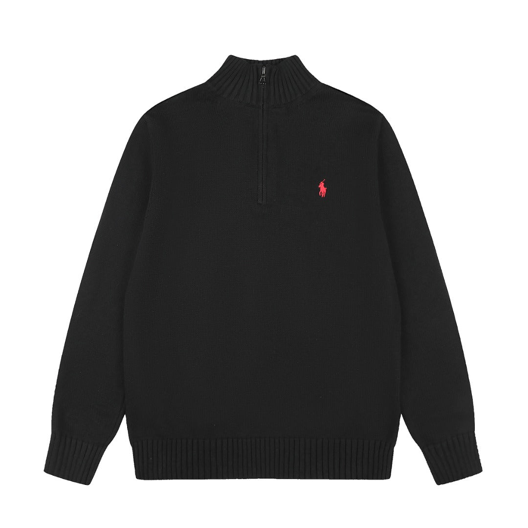 Ralph Lauren Yarım Fermuarlı Örme Kazak UNISEX