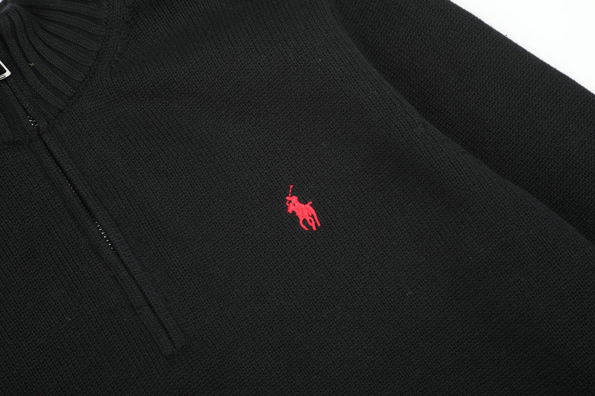 Ralph Lauren Yarım Fermuarlı Örme Kazak UNISEX