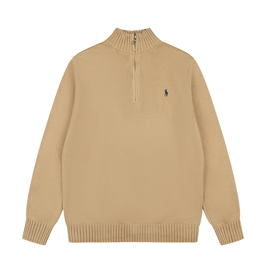 Ralph Lauren Yarım Fermuarlı Örme Kazak UNISEX