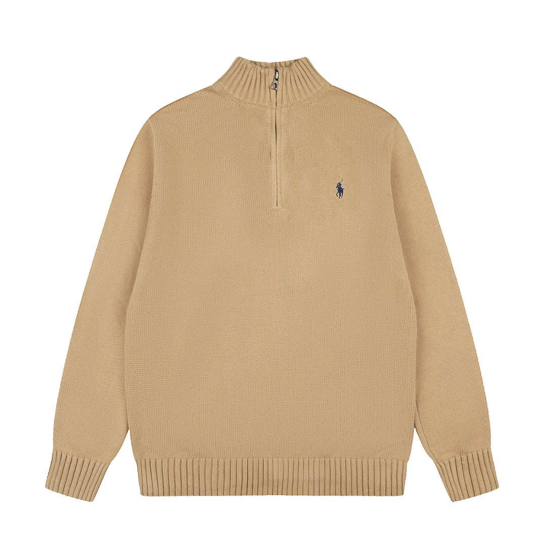 Ralph Lauren Yarım Fermuarlı Örme Kazak UNISEX