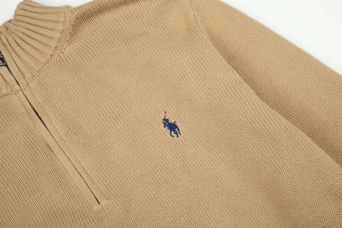 Ralph Lauren Yarım Fermuarlı Örme Kazak UNISEX
