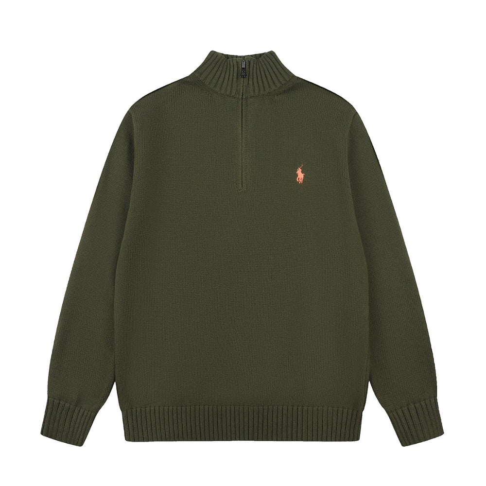 Ralph Lauren Yarım Fermuarlı Örme Kazak UNISEX