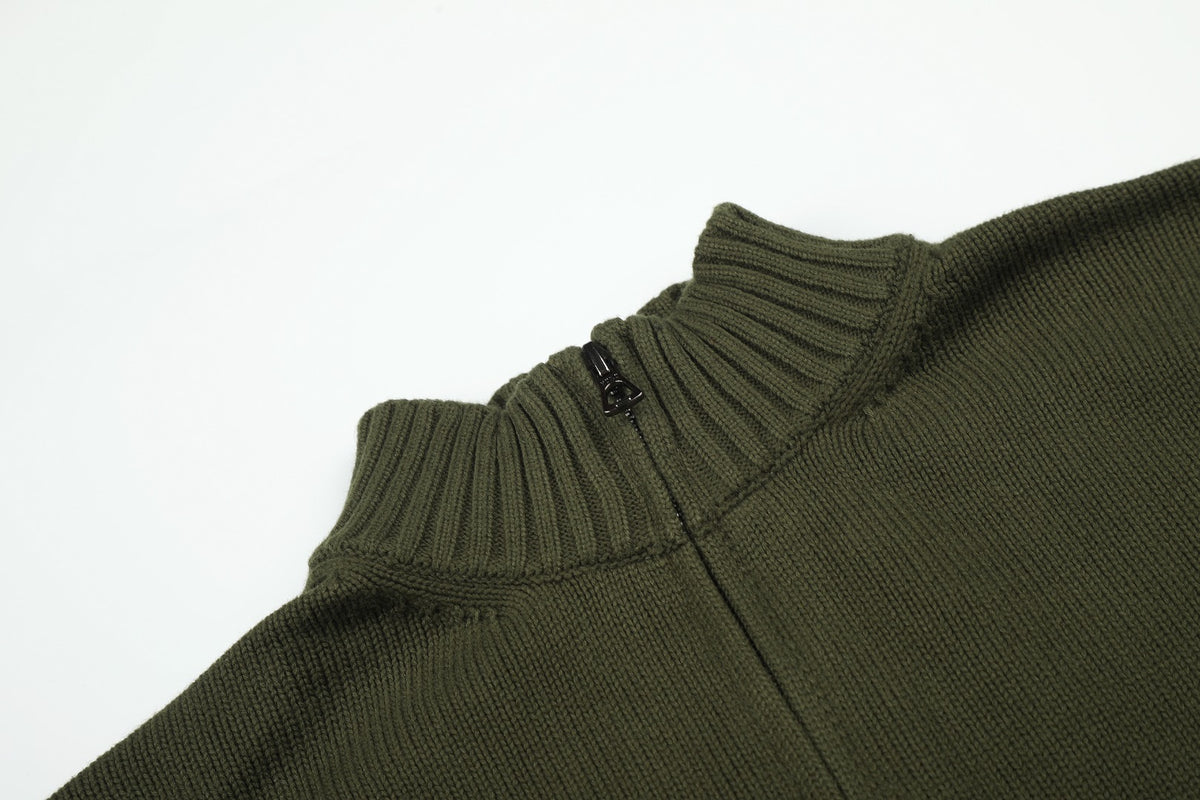 Ralph Lauren Yarım Fermuarlı Örme Kazak UNISEX