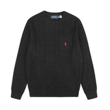 Ralph Lauren Cepli, Bisiklet Yaka, Saç Örgü Kazak