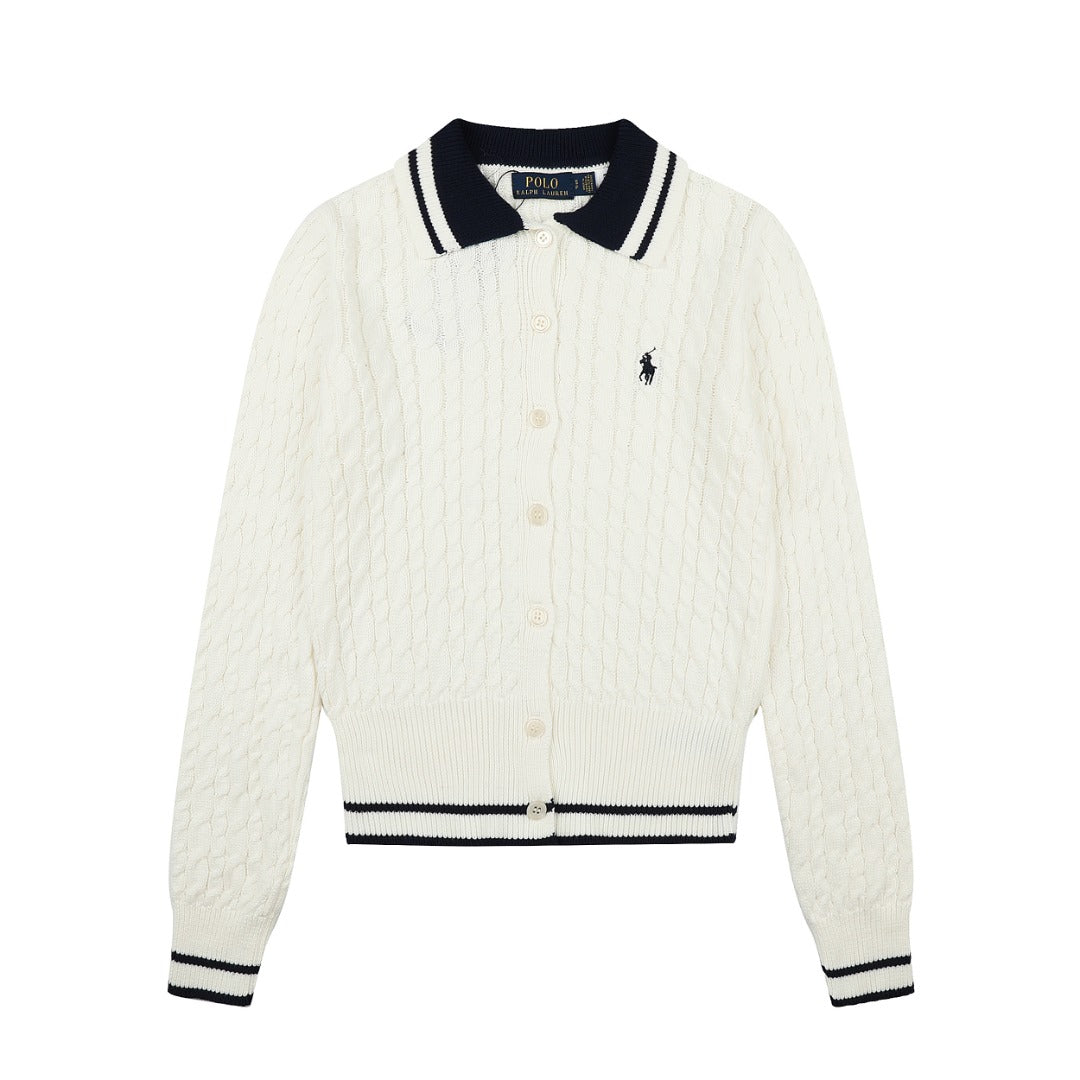 Ralph Lauren Old Money Örgülü Hırka 26-S