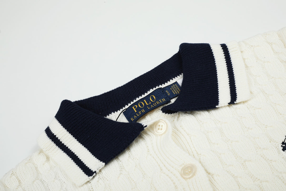 Ralph Lauren Old Money Örgülü Hırka 26-S