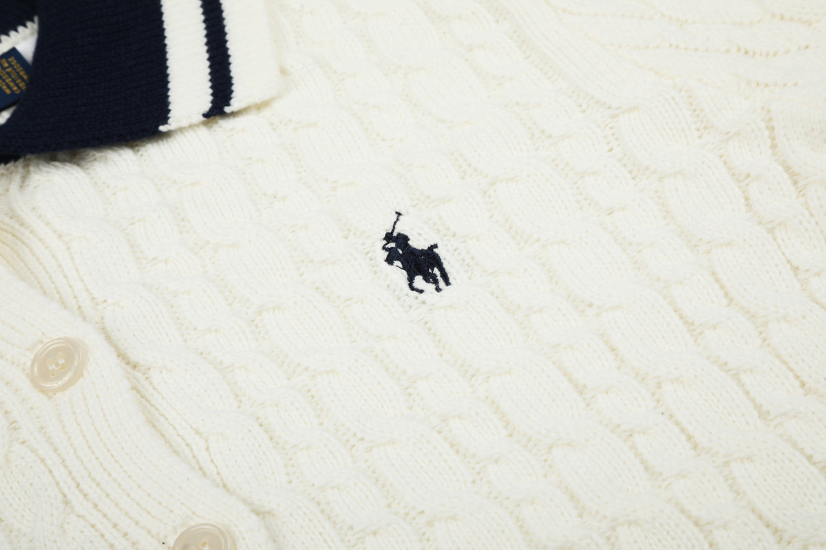 Ralph Lauren Old Money Örgülü Hırka 26-S